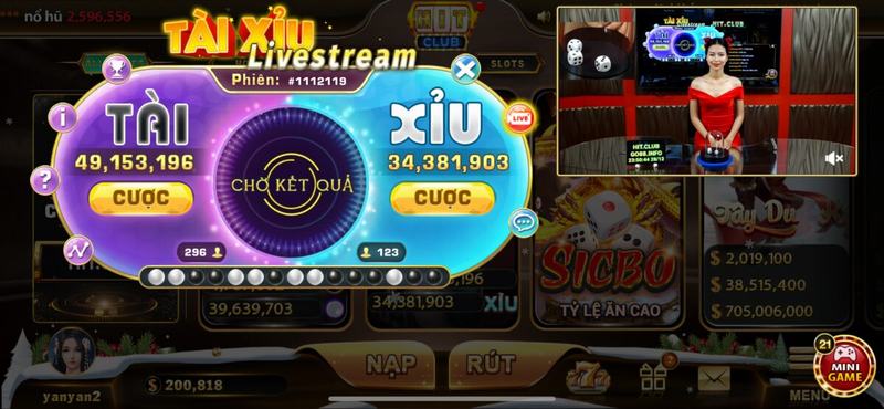 Cấu trúc vận hành của tài xỉu Hitclub và mối liên hệ với win